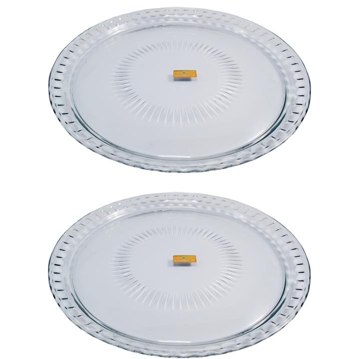 دیس شیشه و بلور اصفهان مدل اطلسی بسته 2 عددی